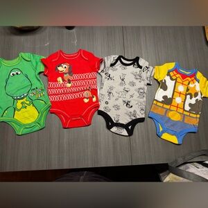 Newborn Toy Story Onesie Set